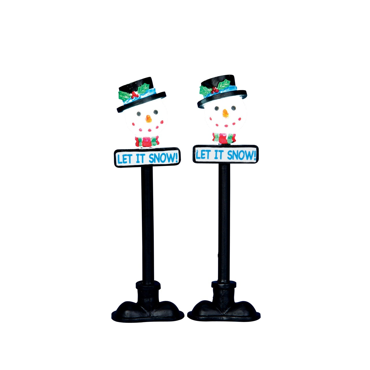 LAMPIONI A PUPAZZO DI NEVE - SNOWMAN STREET LAMP
