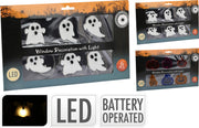 Set 6 figure gel Halloween con LED PERAGA CHRISTMAS
