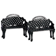 Patio Bench, Set Of 2 - LEMAX COD. 34897