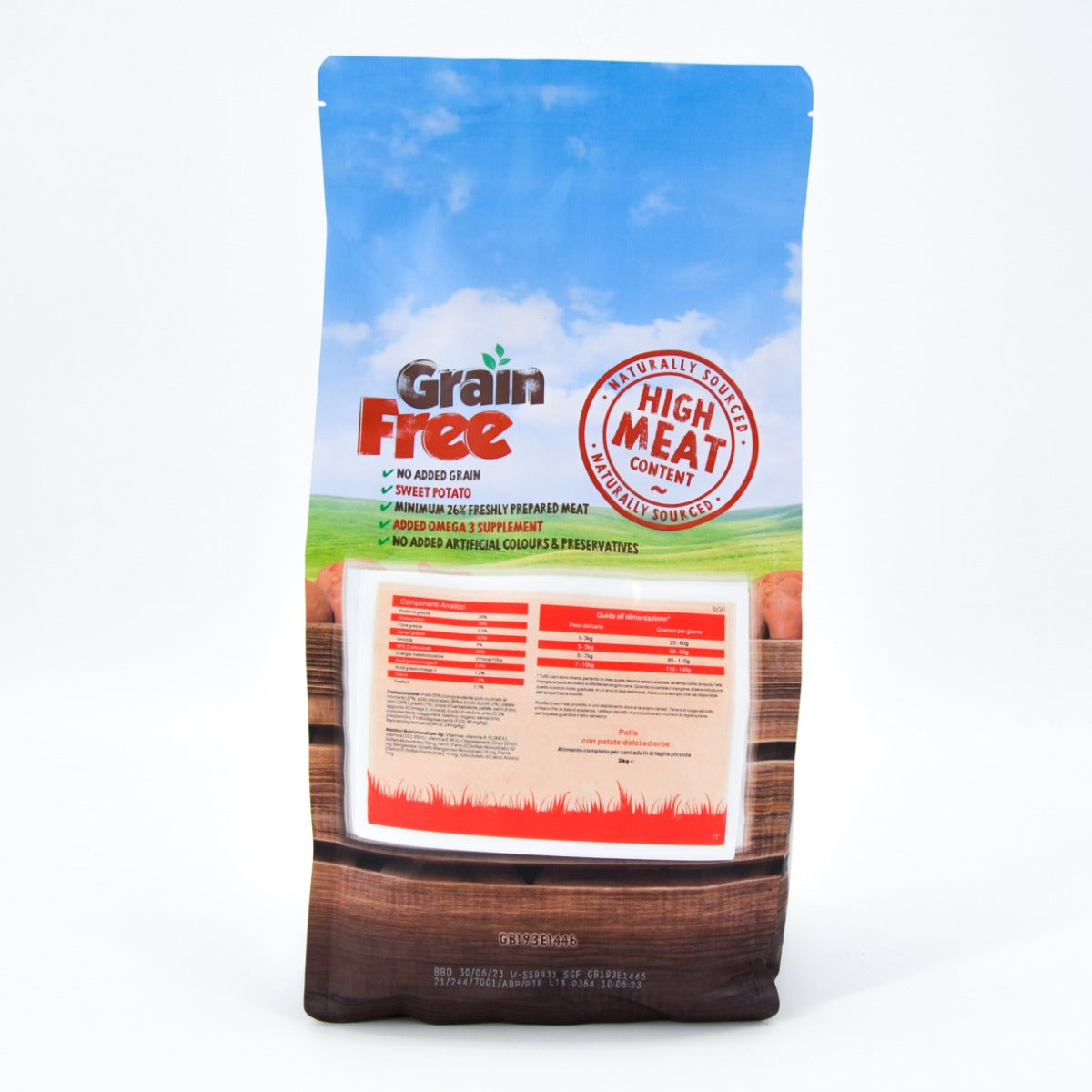 CROCCHETTE PERAGA GRAIN FREE PER CANE ADULTO TAGLIA PICCOLA 2KG POLLO