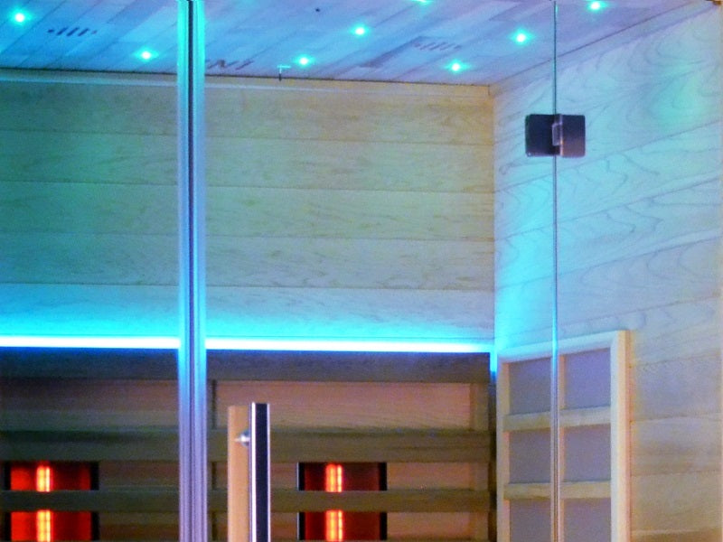 SAUNA AD INFRAROSSI PANDORA 130X105X190 CM