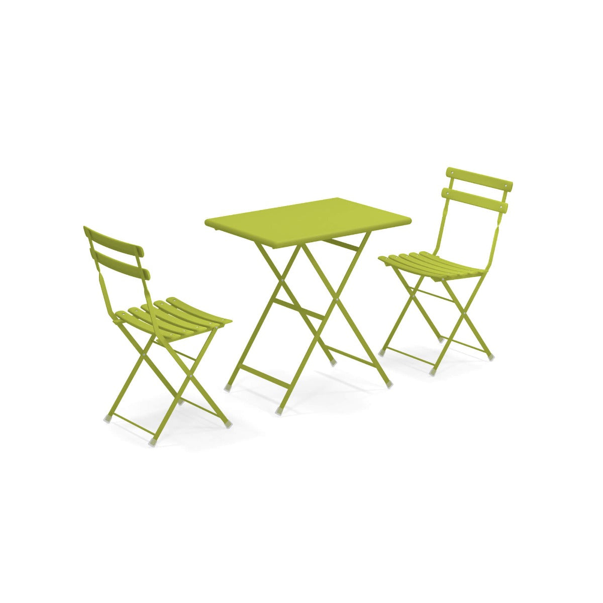 SET DA ESTERNO ARC EN CIEL TAVOLO 70X50CM + 2 SEDIE COLORE A SCELTA