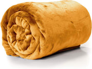 Coperta Enzo 130x180cm Arancione Fiamma