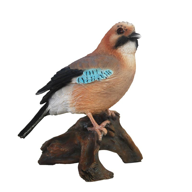 GHIANDAIA SU TRONCO IN RESINA 16CM