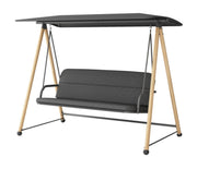 DONDOLO DA GIARDINO DARWIN IN LEGNO OAK NERO