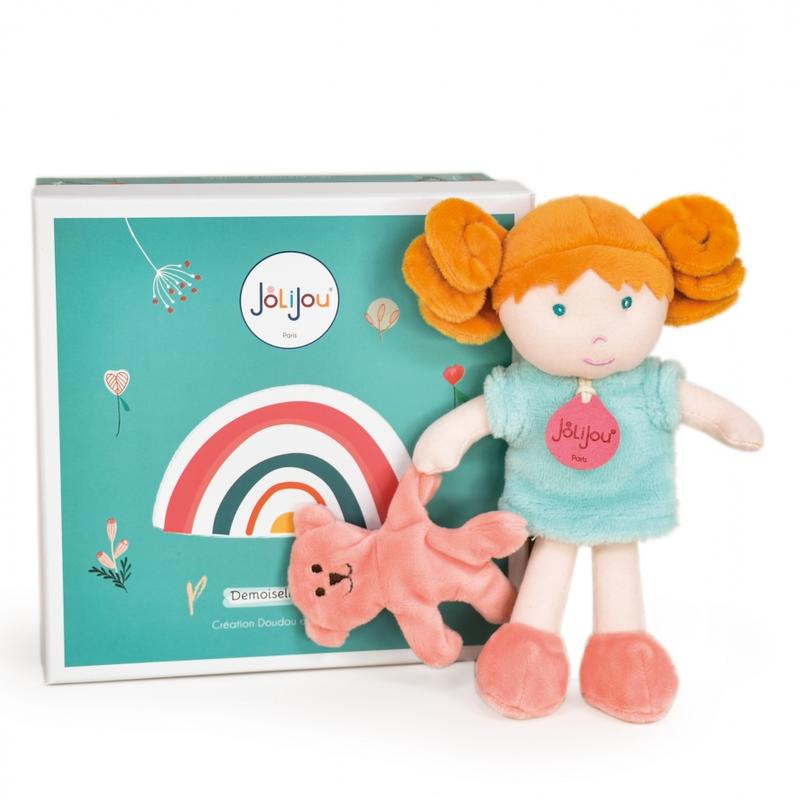PELUCHE CON ORSETTO MA PREMIERE POUPEE - MENTA