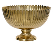 CIOTOLA DECORATIVA A FORMA DI COPPA ORO