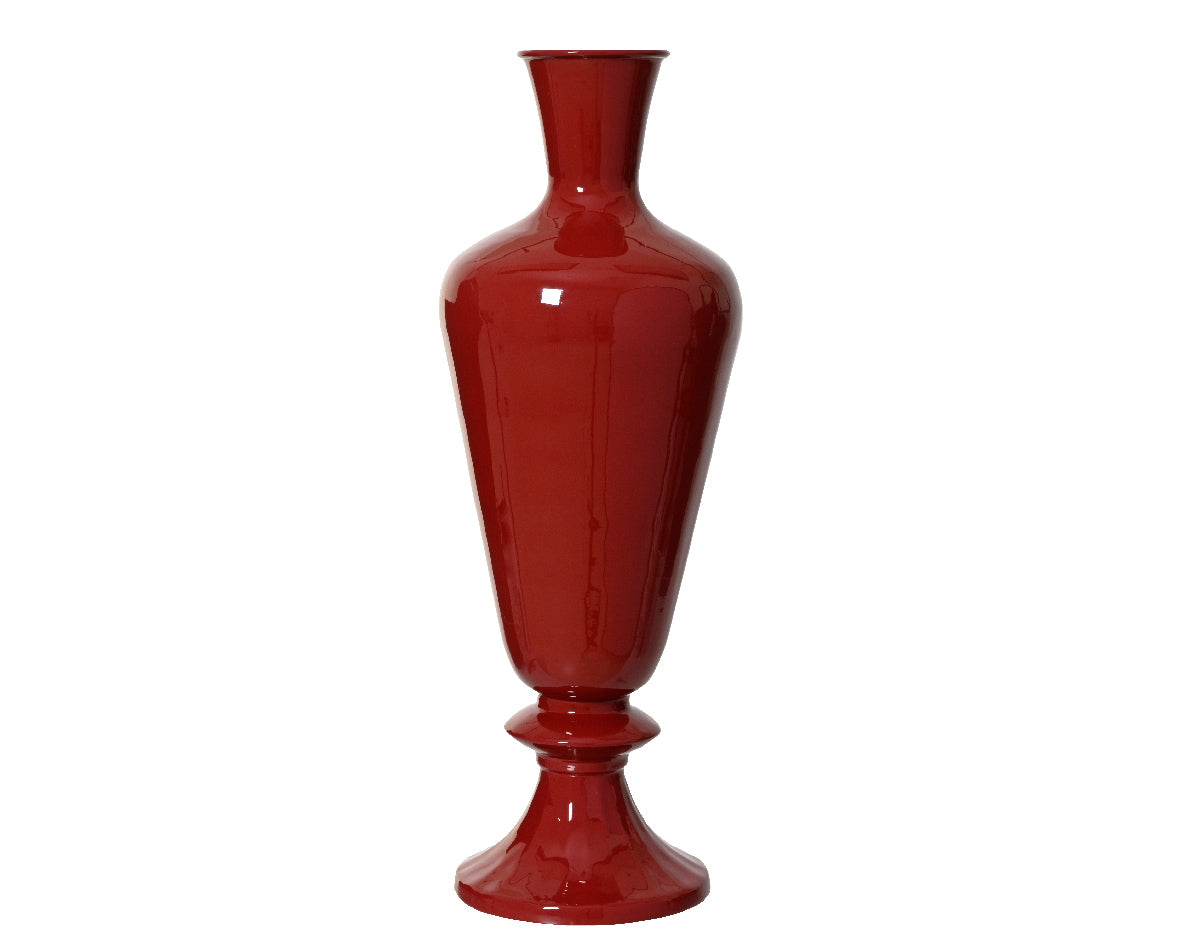 VASO DECORATIVO LUCIDO OXBLOOD D30 CM