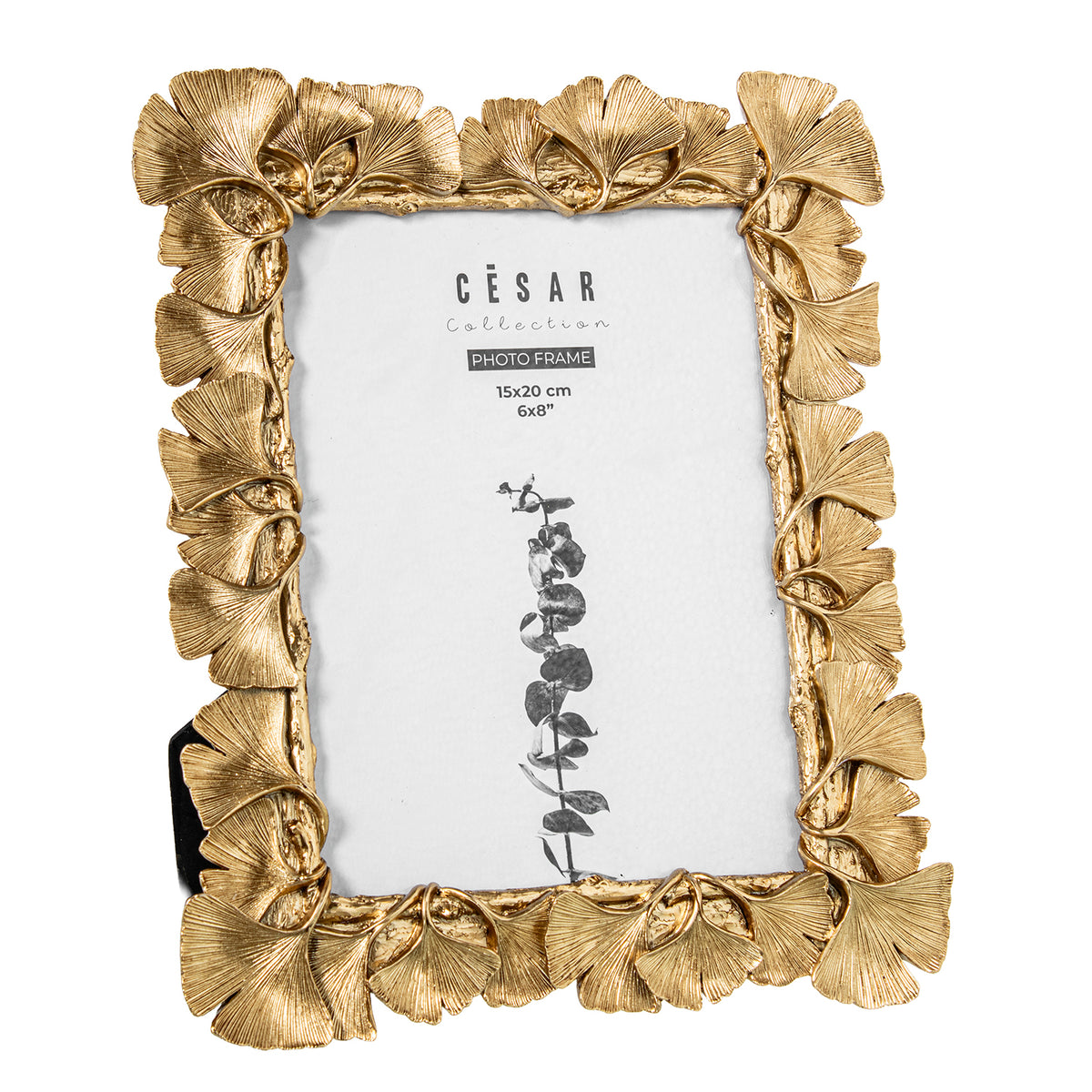 Bilderrahmen aus Harz 15x20 cm Gold Peraga Home
