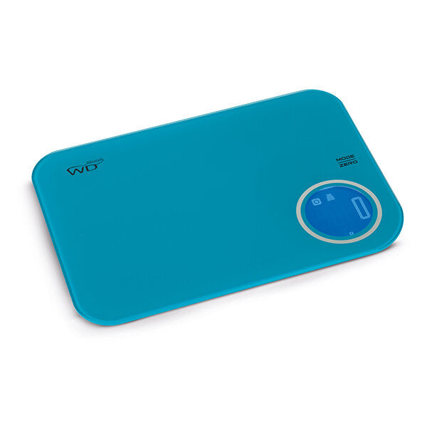 BILANCIA DA CUCINA ULTRA SLIM DIGITALE TURCHESE