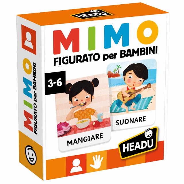Gioco Educativo Mimo Figurato per Bambini 3-6 Anni HEADU