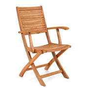 POLTRONA PIEGHEVOLE TEXAS IN LEGNO 61X53X94