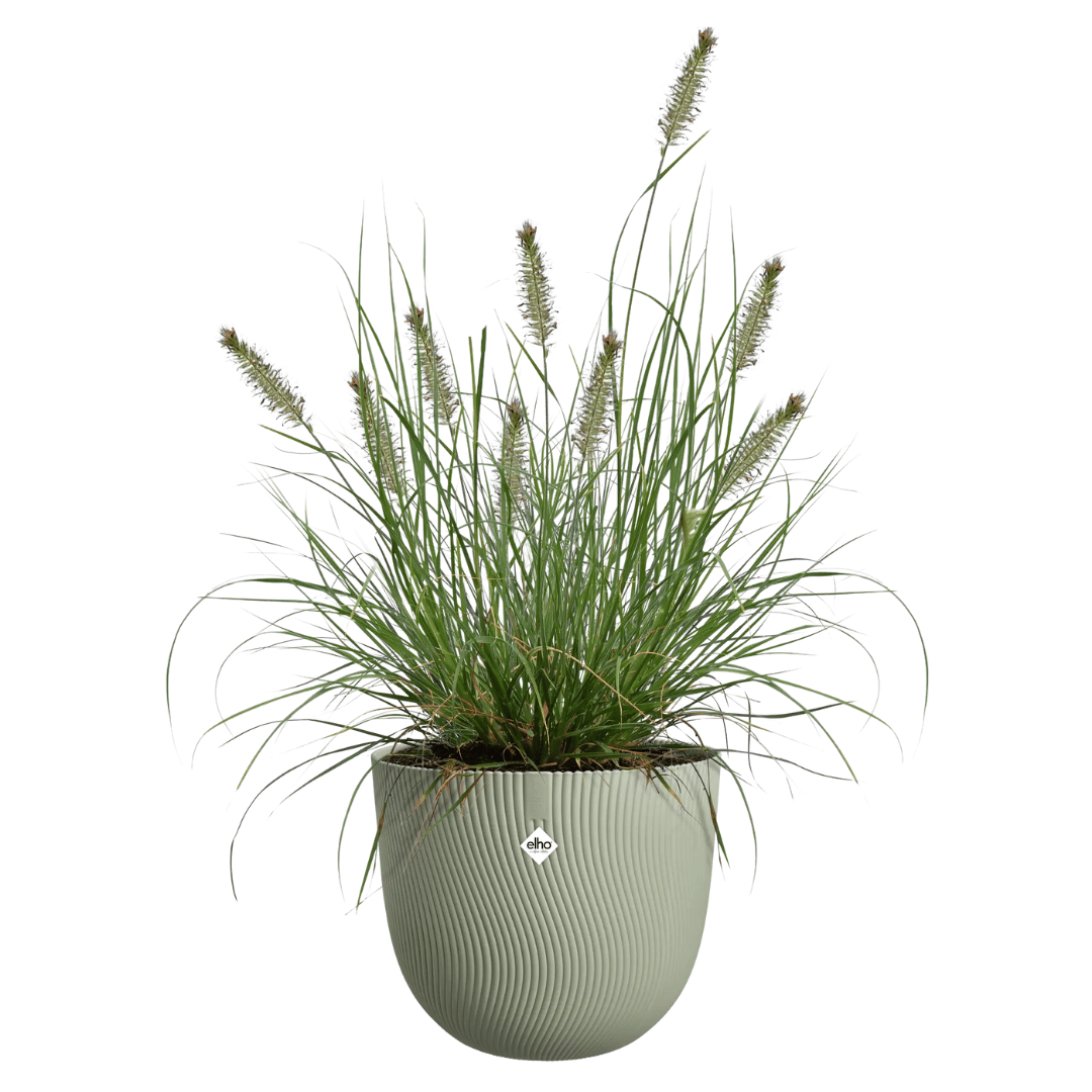 VASO SEREH ROUND 30CM VERDE SCANDINAVO