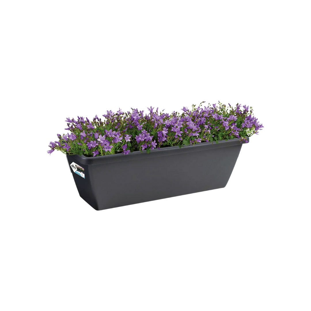FIORIERA BARCELONA TROUGH 90CM ANTRACITE