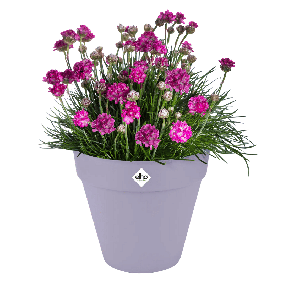 VASO LOFT URBAN ROUND 30CM LAVENDER LILAC