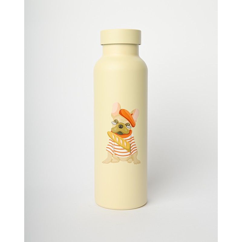Borraccia Termica 500ml Giallo Chiaro QUY CUP