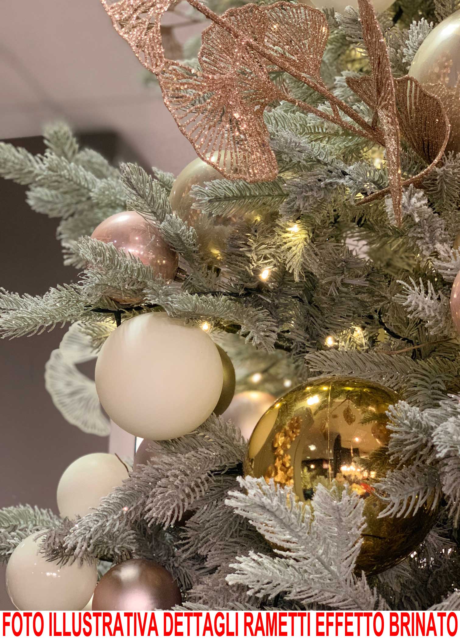 ALBERO DI NATALE 150CM GRANDIS VERDE BRINATO