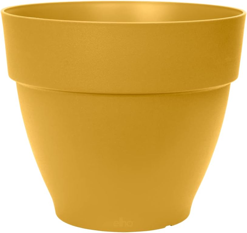 VASO VIBIA CAMPANA ROUND 35CM HONEY YELLOW