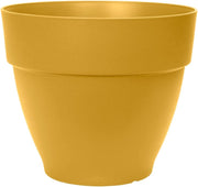 VASO VIBIA CAMPANA ROUND 25CM HONEY YELLOW