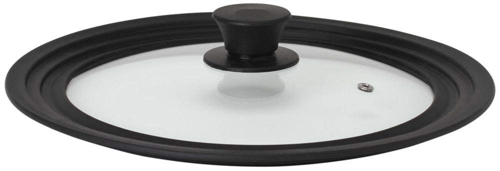 SET 2 COPERCHI UNIVERSALI CULINARIO IN VETRO Ø 16/18/20 CM/ 24/26/28CM