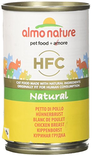 ALMO NATURE HFC NATURAL CIBO UMIDO IN LATTINA PER GATTI GUSTO A SCELTA 140 GRAMMI