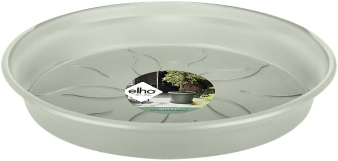 SOTTOVASO GREEN BASICS SAUCER 34CM VERDE PIETRA