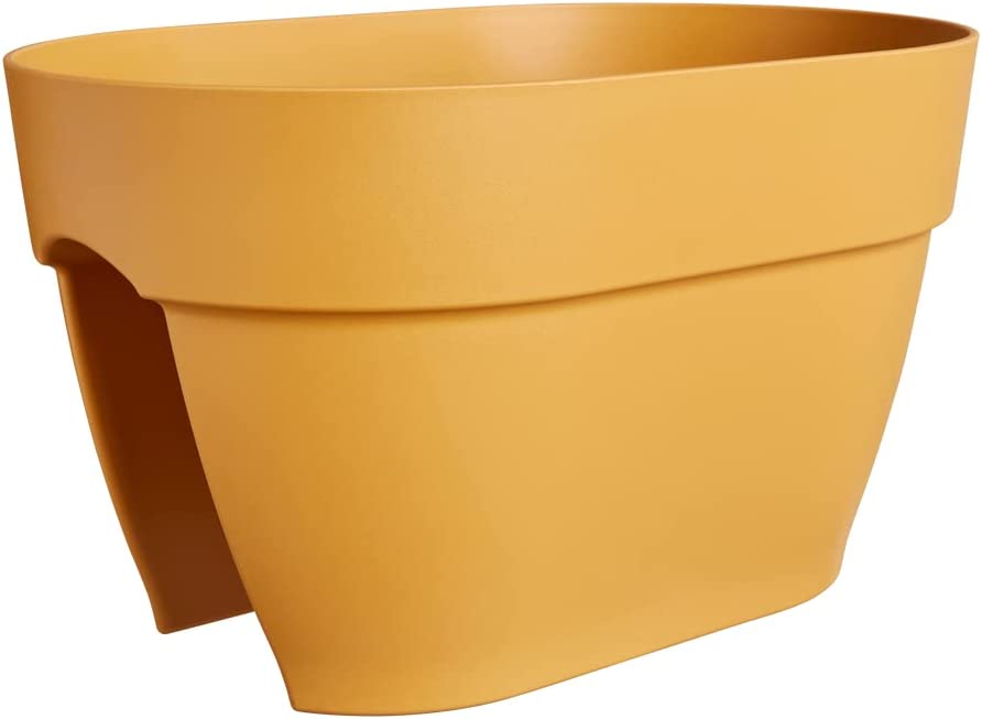 VASO VIBIA CAMPANA FLOWER BRIDGE 40CM HONEY YELLOW