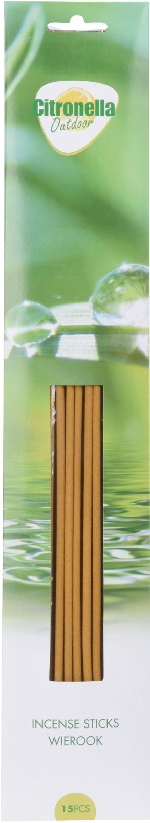 15 INCENSI ALLA CITRONELLA ANTIZANZARE 41CM