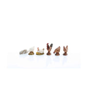 Set 6 Animali da Cortile Standard 10 per Presepe Scala 1:20 Landi
