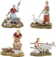Statuina Mestiere Donne Assortita 10 cm Moranduzzo Landi