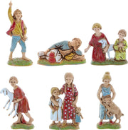 Statuina Bambino Stile Napoletano per Presepe Scala 1:20 10cm Moranduzzo Landi