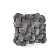Cuscino Entwine Grigio 30x10x30h Bizzotto