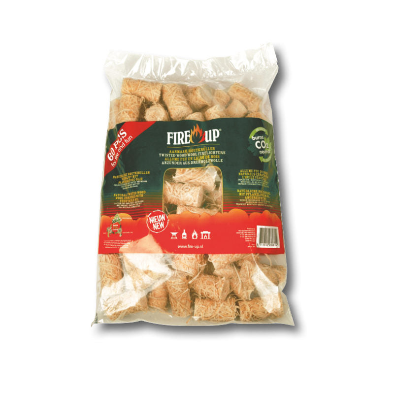 ACCENDIFUOCO FIRE-UP RICCIOLO 60 ECOLOGICO