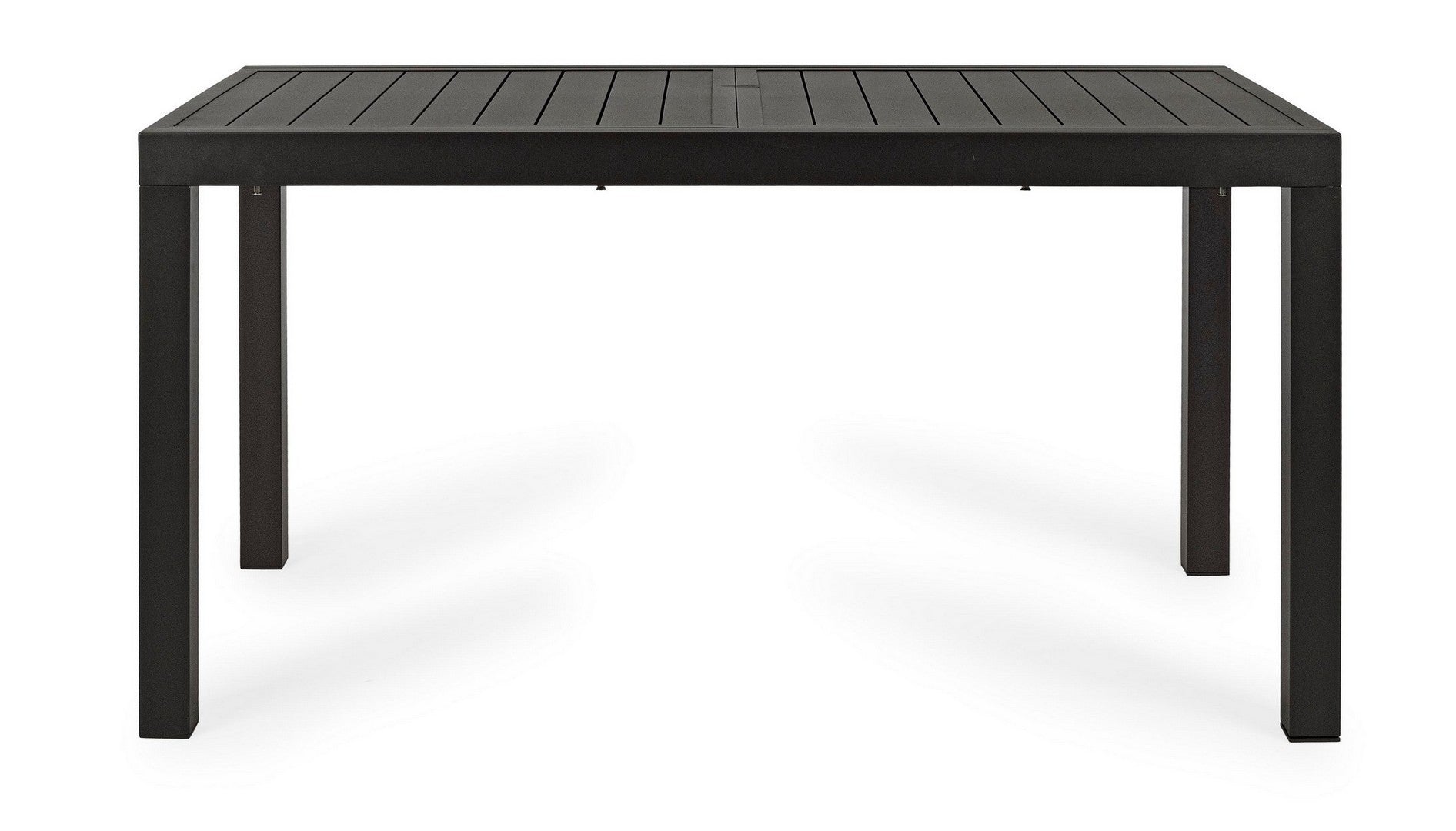 OFFERTA TAVOLO HILDE ALLUNGABILE 140/210X77CM ANTRACITE +4 POLTRONE DUCA