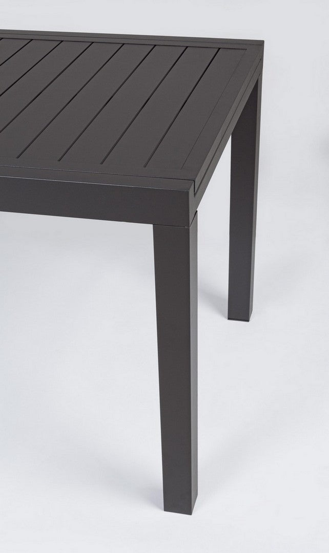 TAVOLO HILDE ALLUNGABILE 140/210X77CM ANTRACITE
