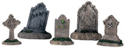 LAPIDI  - TOMBSTONES, SET OF 5