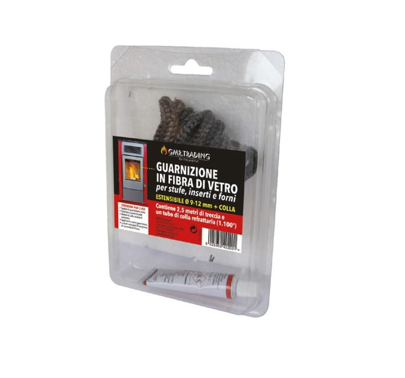 GUARNIZIONE ESTENSIBILE DI RICAMBIO PER STUFE D 9-12MM