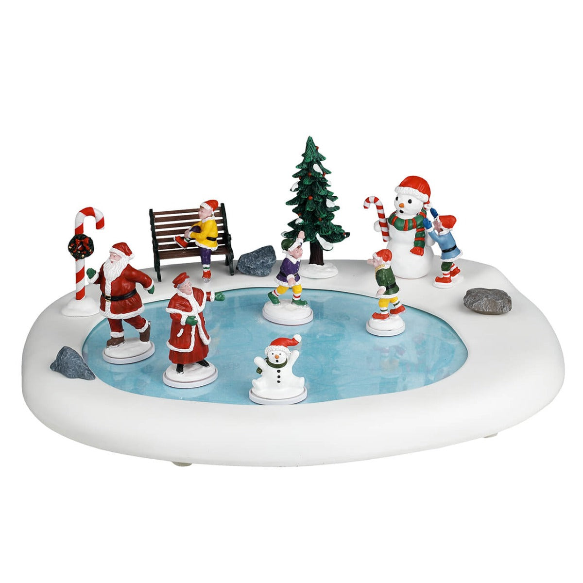 NORTHERN LIGHTS SKATING POND B/O 4.5V – LEMAX COD. 44363