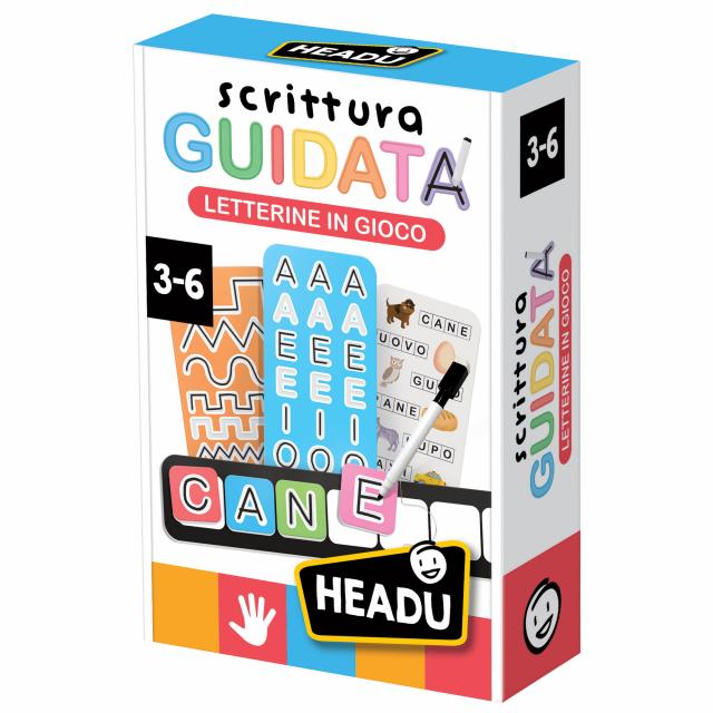 Gioco Educativo Scrittura Guidata Letterine in Gioco 3-6 Anni HEADU