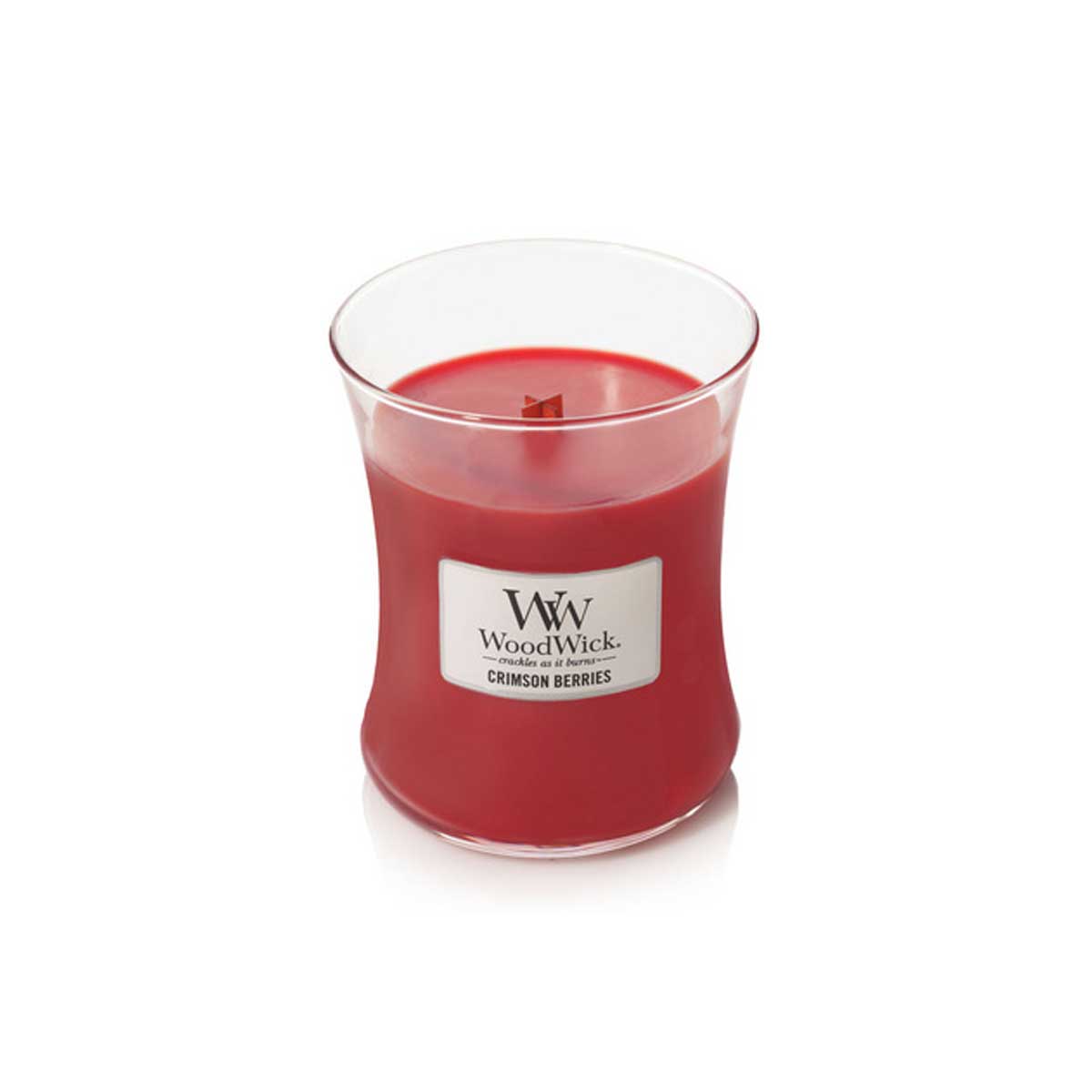 CANDELA CLESSIDRA MEDIA MEDIUM JAR CRIMSON BERRIES