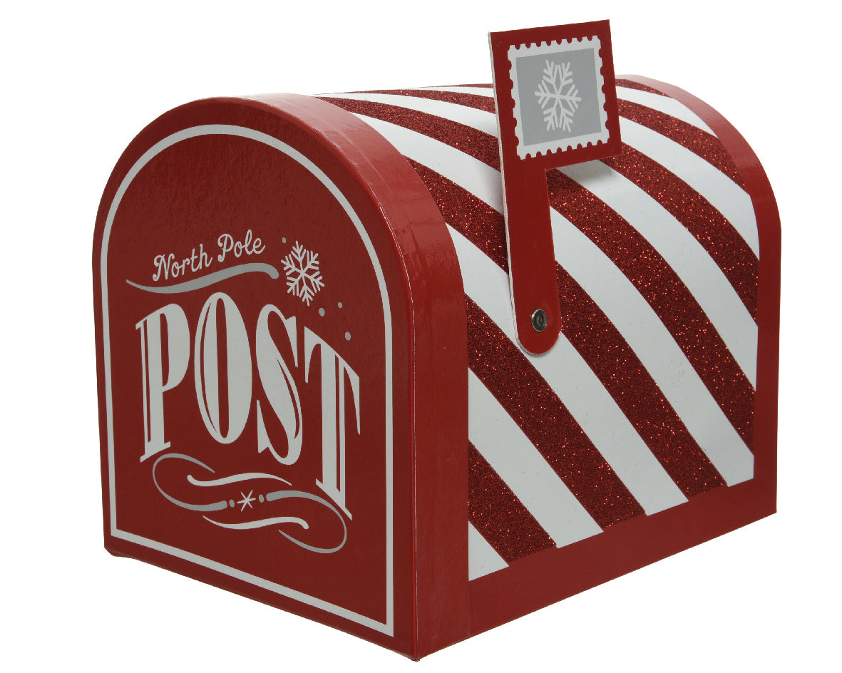 CASSETTA DELLE LETTERE 20X25,5X21CM CON GLITTER