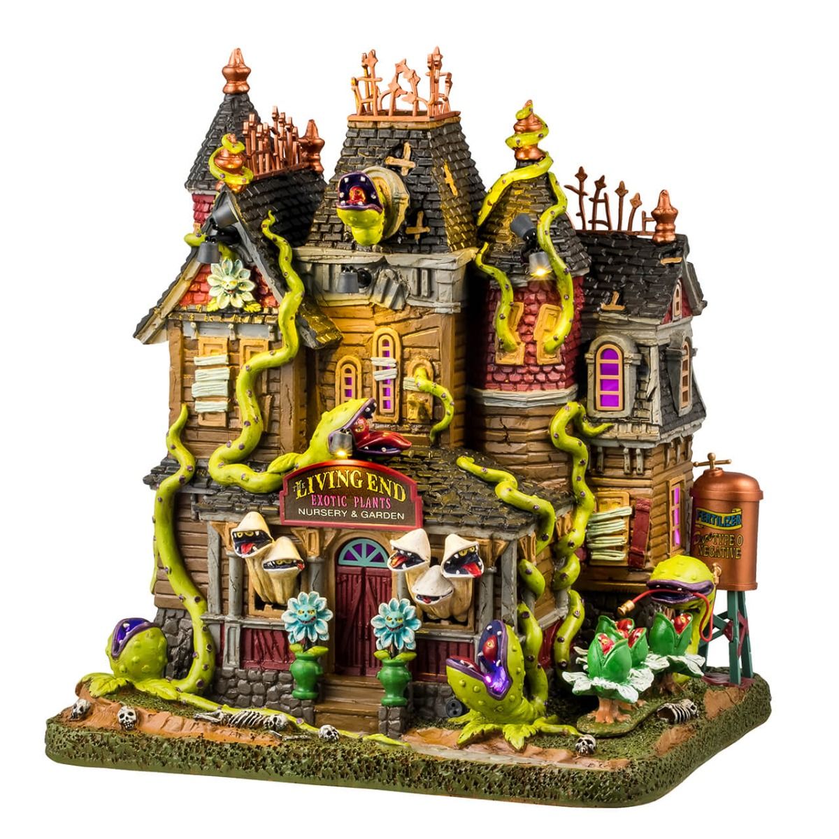 OFFERTA LEMAX SPOOKY TOWN - THE LIVING END + UNDEAD GROOVE + ASSORTED BIRDS