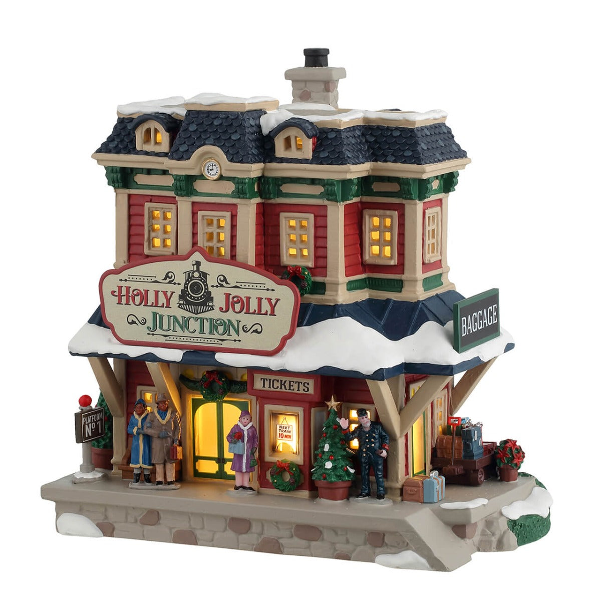 HOLLY JOLLY JUNCTION CON ALIMENTATORE 4.5V - LEMAX COD. 45274