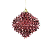 pallina di natale in foam D 8 cm rosa scuro Peraga Christmas