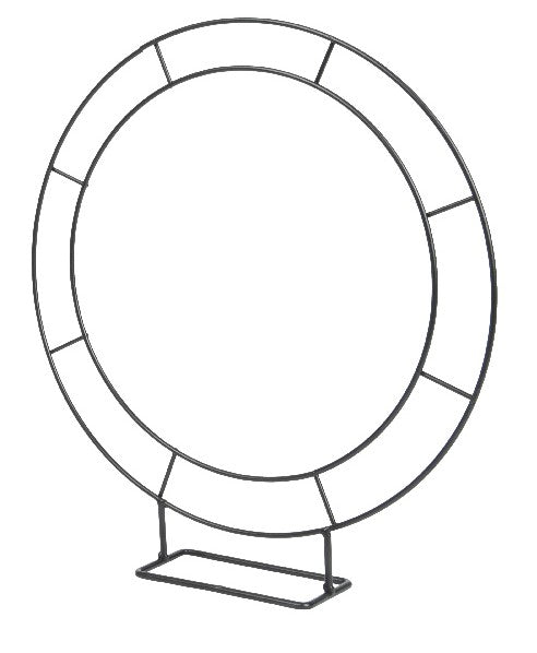 SUPPORTO PER GHIRLANDA, IN FERRO, Ø35 CM