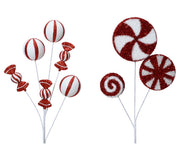 DECORAZIONE NATALIZIA CON CARAMELLE, 63X20X7 CM, MODELLO ASSORTITO