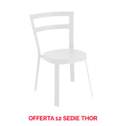 OFFERTA 12 SEDIE THOR COLORE A SCELTA