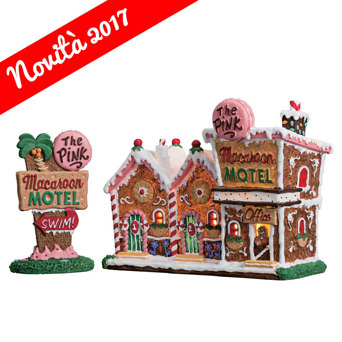 MOTEL ROSA - THE PINK MACAROON MOTEL SET DA 2