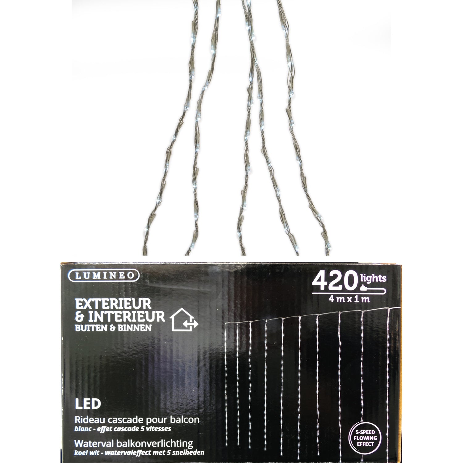 TENDA 420 LED 400X100CM COLOR BIANCO FREDDO