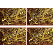 OFFERTA 4 PAGLIA NATURALE PER PRESEPE 80GR
